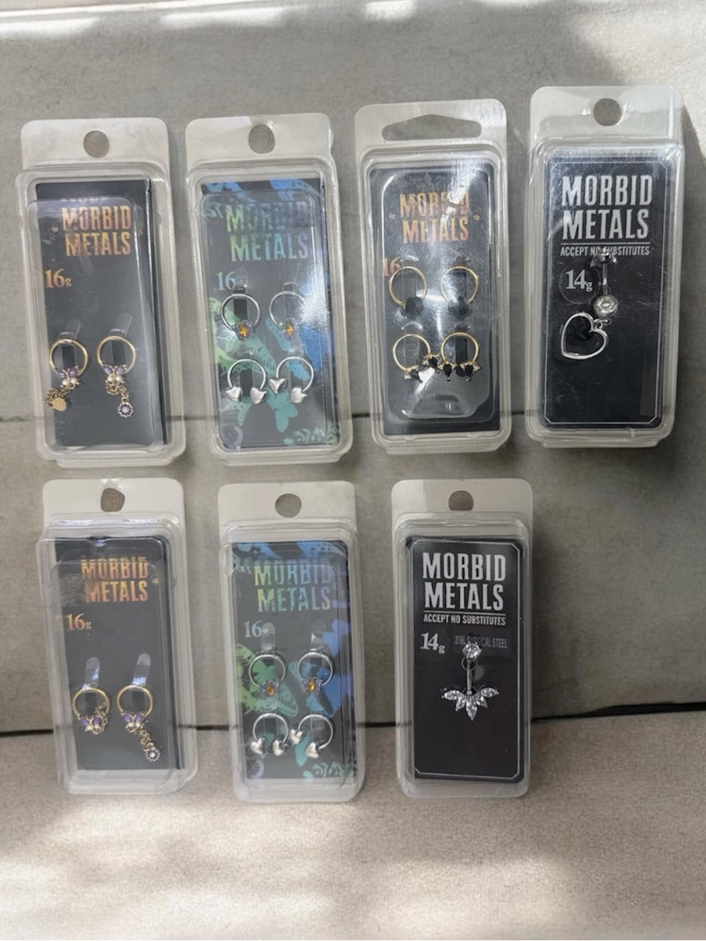 Morbid Metals Body Piercing Jewelry Bundle for Resellers